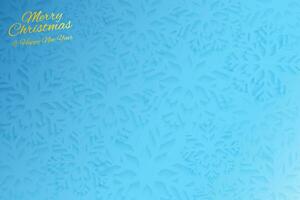 Holiday greeting Snowflake abstract background. vector