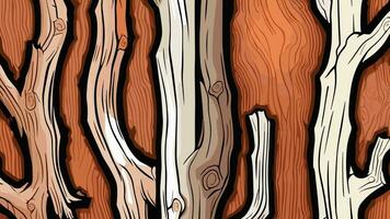 árbol maletero madera textura naturaleza sin costura antecedentes - alto calidad imágenes de natural madera textura desde árbol bañador. Perfecto para creando realista y sin costura antecedentes para tu proyectos vector