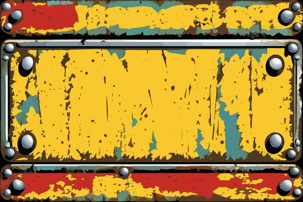 Aged Rustic Metal Texture with Varied Details and Worn Paint Surface for Creative Design Projects, Vintage Art, and Backgrounds