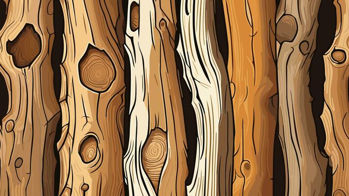 Tree Trunk Wood Texture Nature Seamless Backgrounds - High quality images of natural wood texture from tree trunks. Perfect for creating realistic and seamless backgrounds for your projects