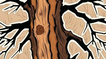 Tree Trunk Wood Texture Nature Seamless Backgrounds - High quality images of natural wood texture from tree trunks. Perfect for creating realistic and seamless backgrounds for your projects vector