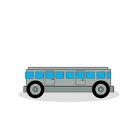 toy bus isolated on white vector