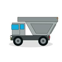 truck trapezoid icon illustration vector