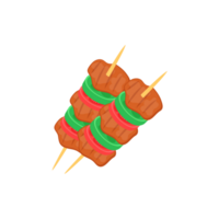 Chicken Skewers AI Generative png