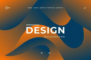 3d Abstract Background Orange is perfect for adding a touch of fun and personality to your website. By adding this background, you can make your website stand out from the rest. vector