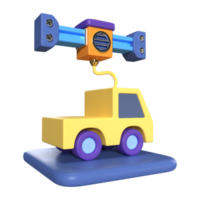 stampa auto 3d illustrazione icona png