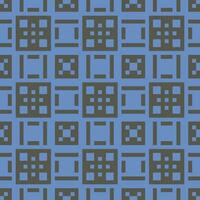 a blue and gray pattern with squares vector