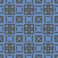 a blue and gray pattern with squares vector