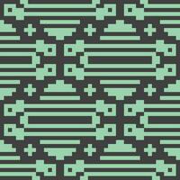 a green and black geometric pattern vector