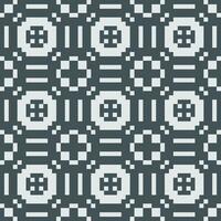 pixel art seamless pattern vector