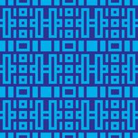 a blue and white geometric pattern vector