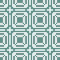 a pixel style pattern with squares and squares vector