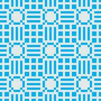 a blue and white pattern with squares vector