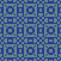 a blue and green pattern with squares vector