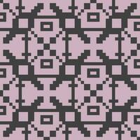 a pixelated pattern in purple and black vector