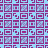 a blue and purple pattern with squares vector