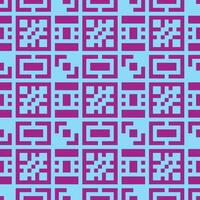 a blue and purple pattern with squares vector