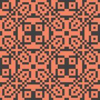 pixel art seamless pattern with squares and squares vector