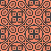 pixel art seamless pattern with squares and squares vector