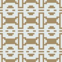a brown and white geometric pattern vector