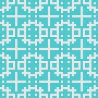 a blue and white geometric pattern vector