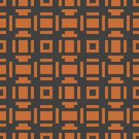 an orange and black geometric pattern vector
