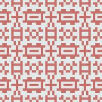 a red and white geometric pattern vector