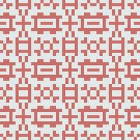 a red and white geometric pattern vector