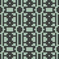 a green and black geometric pattern vector