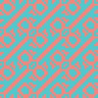 a blue and pink pattern with a cross on it vector