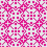 a pink and white pattern with squares vector
