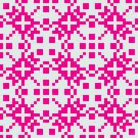 a pink and white pattern with squares vector