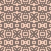 a pattern of squares in brown and pink vector