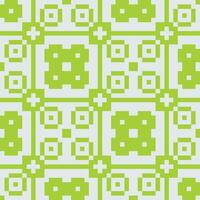pixel squares fabric soft green vector
