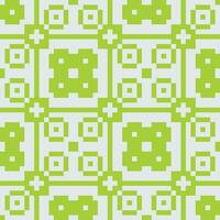 pixel squares fabric soft green vector