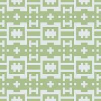 a green and white geometric pattern vector