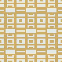 a pattern of squares in gold and white vector