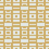 a pattern of squares in gold and white vector