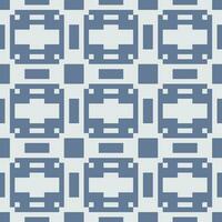 a blue and white checkered pattern vector