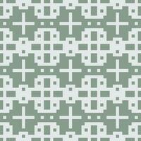 a green and white geometric pattern vector