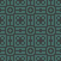 a green and black pattern with squares vector