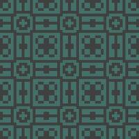 a green and black pattern with squares vector