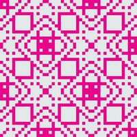 a pink and white pixel pattern vector