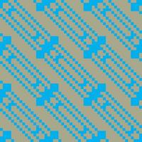 a pixelated blue and gray checkered pattern vector