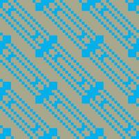 a pixelated blue and gray checkered pattern vector