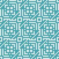 a blue and white geometric pattern vector