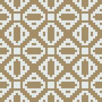 a brown and white geometric pattern vector
