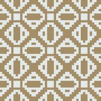 a brown and white geometric pattern vector