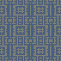 a blue and brown geometric pattern vector