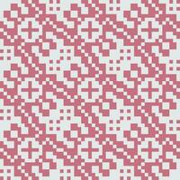 a red and white pattern with squares vector